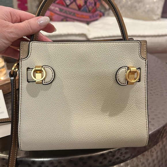 Tory Burch petite Lee Radziwill pebbled double bag - Picture 5 of 12